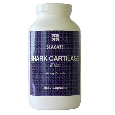 Seagate Vitamins Shark Cartilage 650mg 100 VegCap