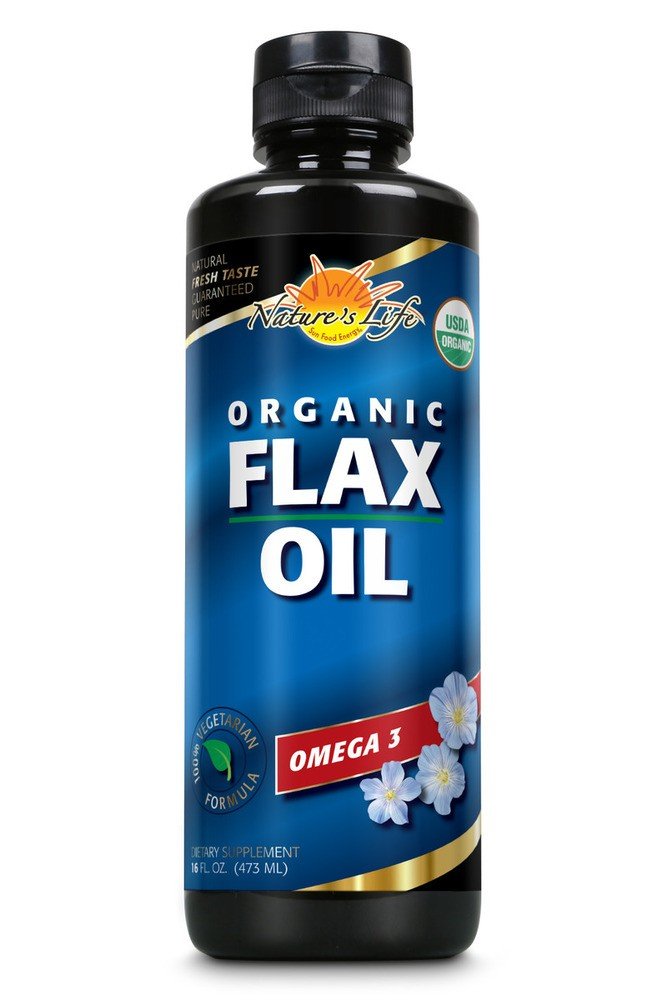 Natures Life Flax Liquid Gold - Organic 16 oz Liquid