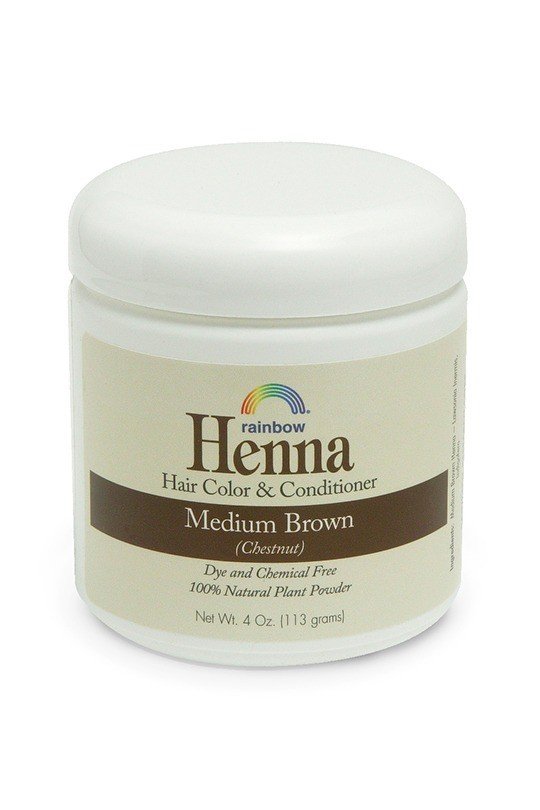 Rainbow Research Medium Brown Henna 4 oz Powder
