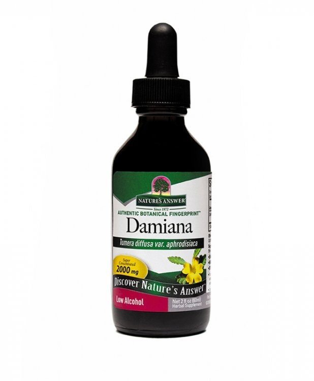 Nature&#39;s Answer Damiana Leaf Extract 2 oz Liquid