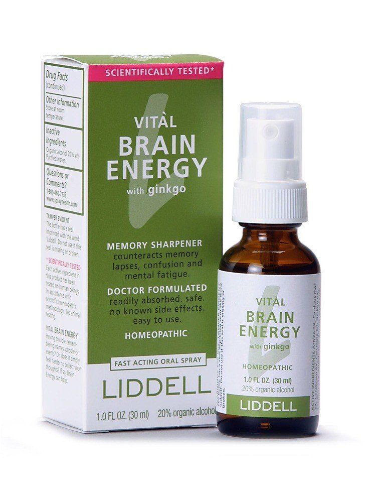 Liddell Homeopathic VITL Brain Energy 1 oz Liquid