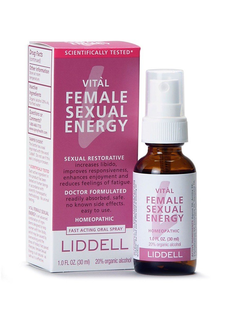 Liddell Homeopathic VITL Female Sexual Energy 1 oz Liquid