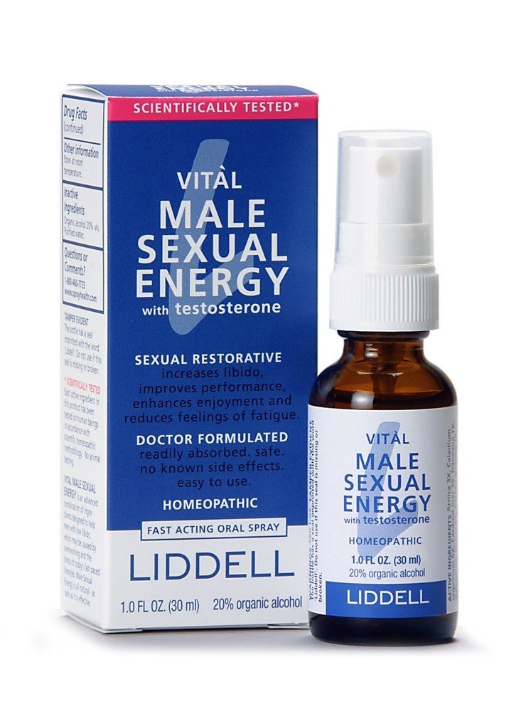 Liddell Homeopathic VITL Male Sexual Energy 1 oz Liquid