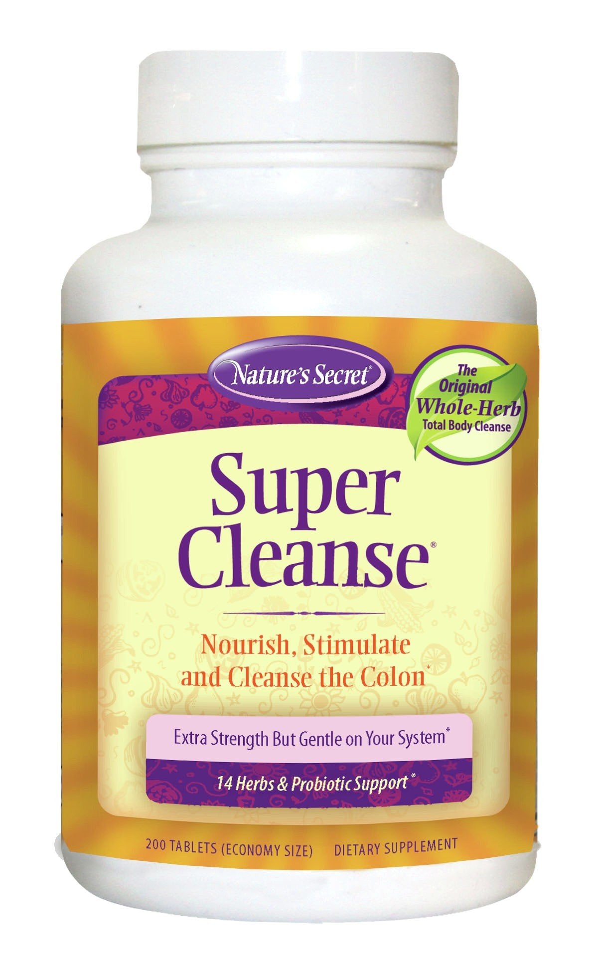 Nature&#39;s Secret Super Cleanse - Colon 200 Tablet