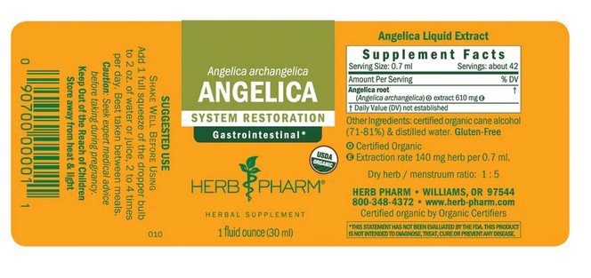 Herb Pharm Angelica Extract 1 oz Liquid