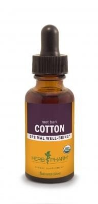 Herb Pharm Cotton Root Bark Extract 1 oz Liquid