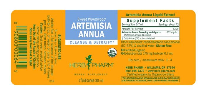 Herb Pharm Artemisia Annua (Sweet Annie) Extract 1 oz Liquid