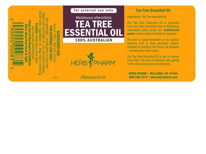Herb Pharm Tea Tree Oil 1 oz Liquid