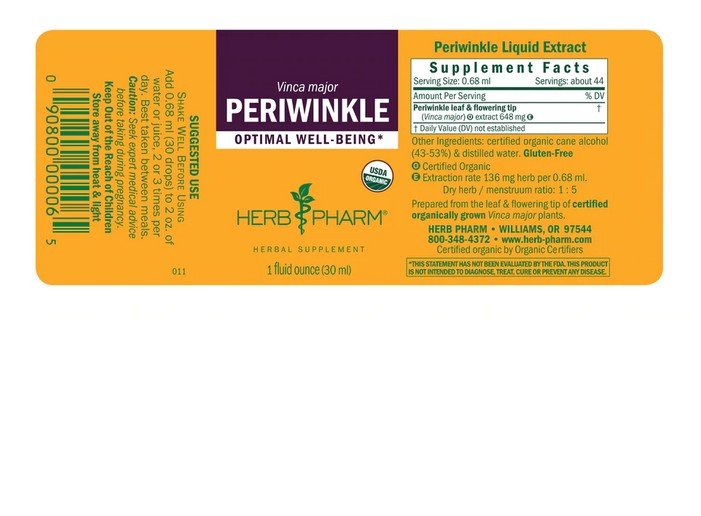 Herb Pharm Periwinkle Extract 1 oz Liquid