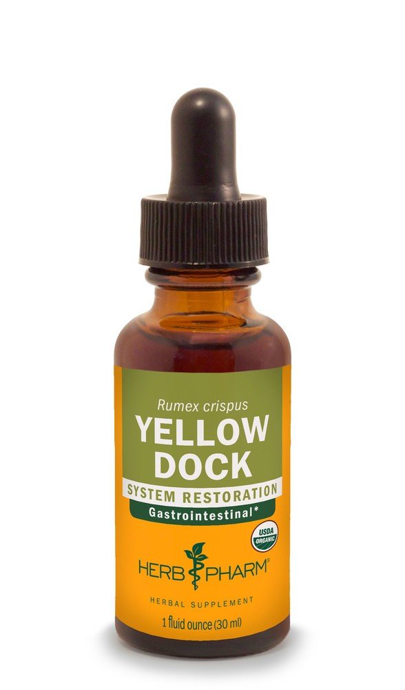 Herb Pharm Yellow Dock Extract 1 oz Liquid