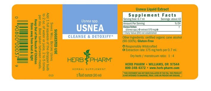 Herb Pharm Usnea Extract 1 oz Liquid