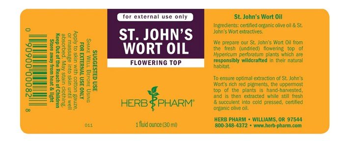 Herb Pharm St. John&#39;s Wort Oil 1 oz Liquid