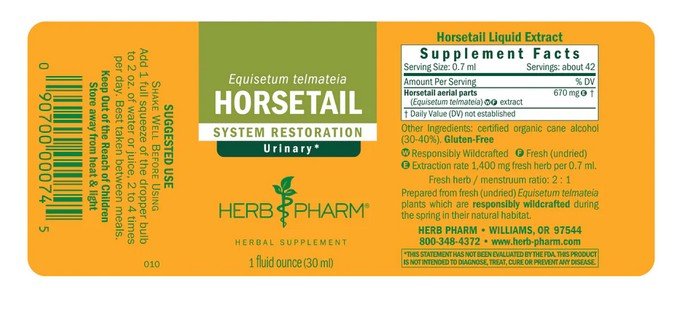 Herb Pharm Horsetail Extract 1 oz Liquid