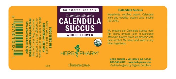 Herb Pharm Calendula Succus Extract 1 oz Liquid