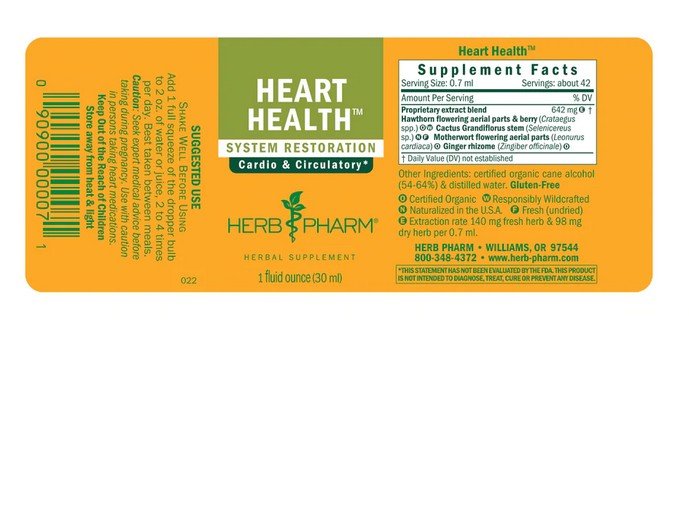 Herb Pharm Heart Health 1 oz Liquid