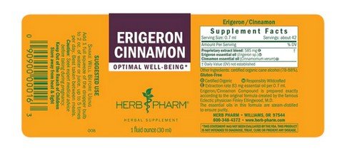 Herb Pharm Erigeron-Cinnamon Compound 1 oz Liquid