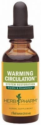 Herb Pharm Warming Circulation Tonic 1 oz Liquid