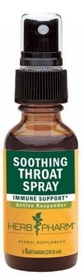 Herb Pharm Soothing Throat spray 1 oz Spray