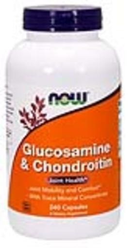 Now Foods Glucosamine & Chondroitin With Trace Minerals 240 Capsule