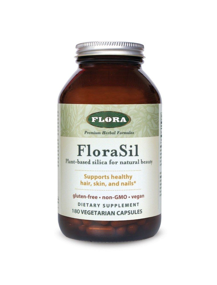 Flora Inc VegeSil Vegetal Silica 180 Capsule