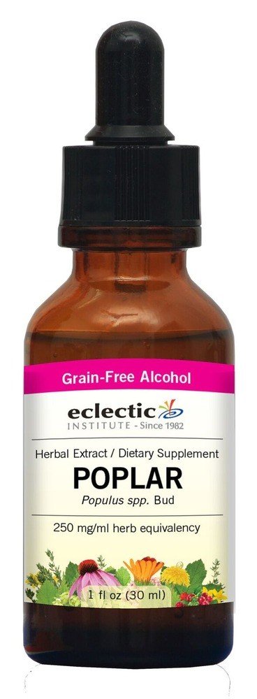 Eclectic Herb Poplar Extract 1 oz Liquid