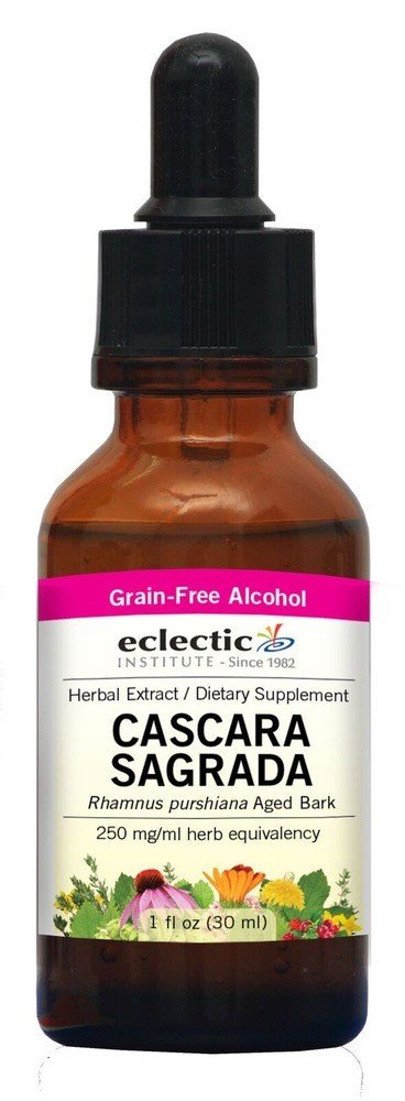 Eclectic Herb Cascara Sagrada Extract 1 oz Liquid