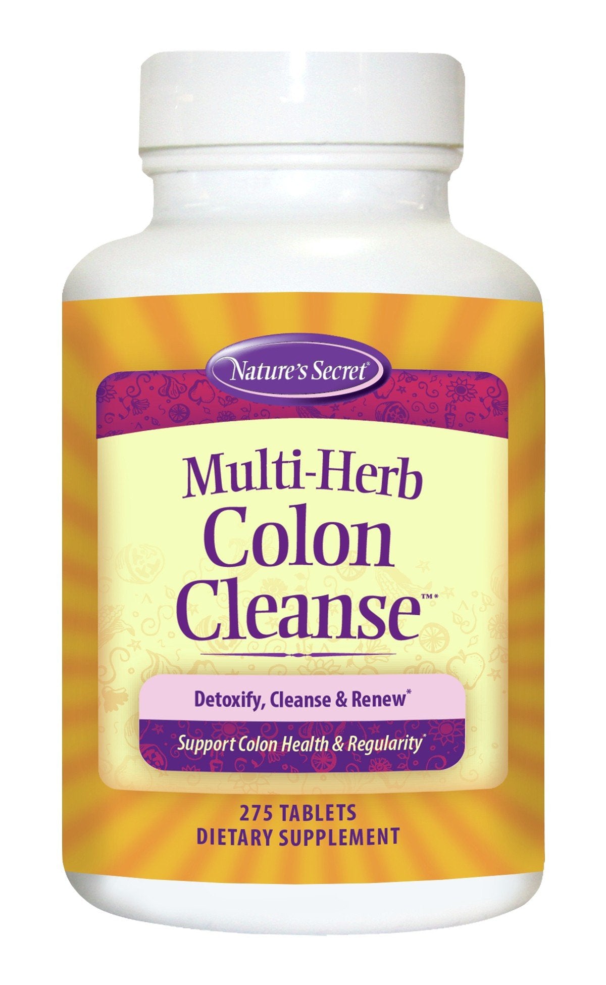 Nature&#39;s Secret Multi-Herb Colon Cleanse 275 Tablet