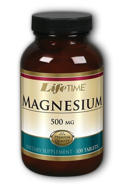 LifeTime Magnesium 500mg From Aspartate Oxide 100 Tablet