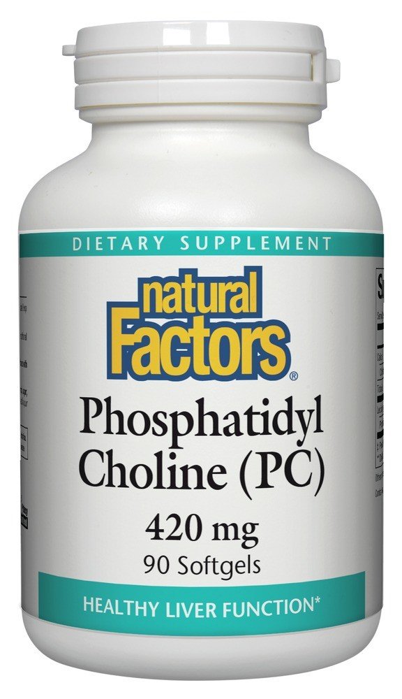 Natural Factors Phosphatidyl Choline PC 90 Softgel