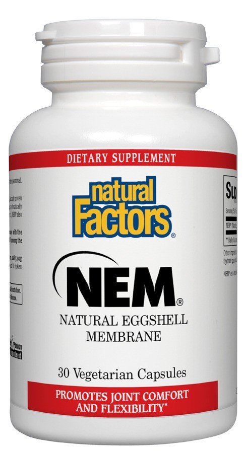 Natural Factors NEM Natural Eggshell Membrane 500 mg 60 VegCap