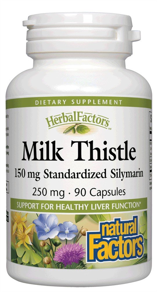 Natural Factors Milk Thistle Extract 250mg 90 Capsule