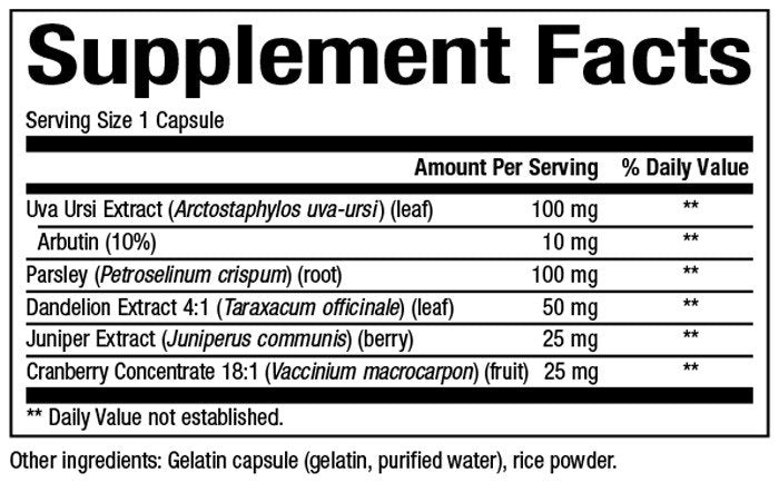 Natural Factors Urinary Flow (Diuretic) 90 Capsule