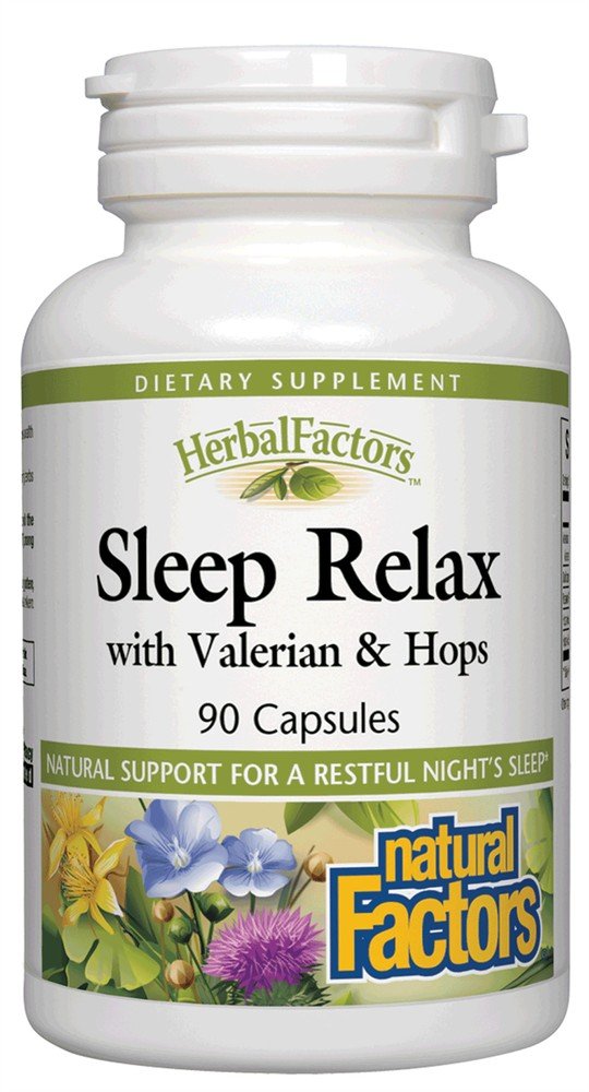 Natural Factors Sleep Relax 90 Capsule