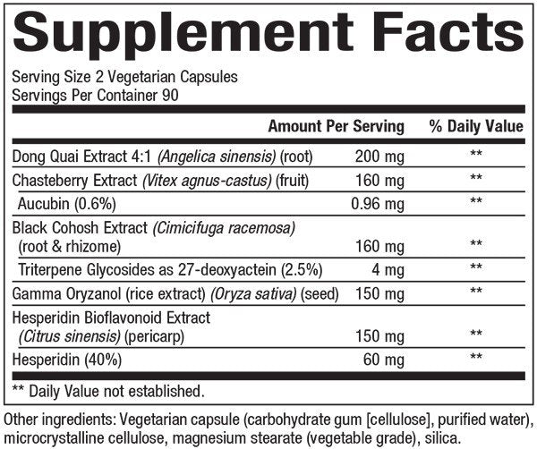 Natural Factors WomenSense MenoSense 90 Capsule