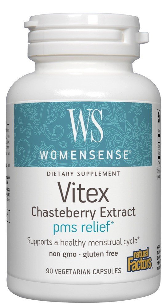 Natural Factors WomenSense Vitex (Chasteberry Extract) 80mg 90 Capsule