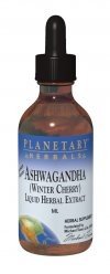 Planetary Herbals Ashwaganda Root Fluid Extract - Lemon 1 oz Liquid