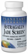 Planetary Herbals Astragalus Jade Screen 50 Tablet