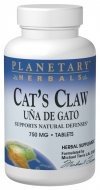 Planetary Herbals Cat&#39;s Claw 750mg 90 Tablet