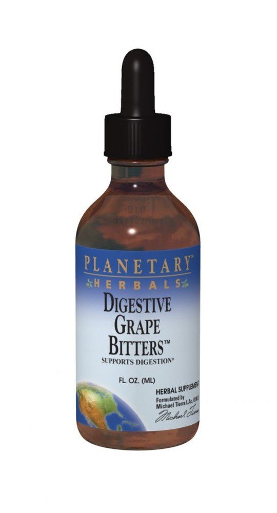 Planetary Herbals Digestive Grape Bitters 4 oz Liquid