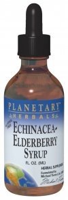 Planetary Herbals Echinacea-Elderberry Syrup 4 oz Liquid