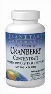 Planetary Herbals Full Spectrum Cranberry Concentrate 100 45 Tablet