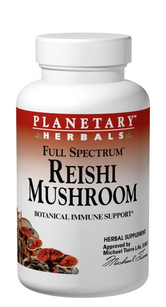 Planetary Herbals Full Spectrum Reishi Mushroom 460mg 100 Tablet