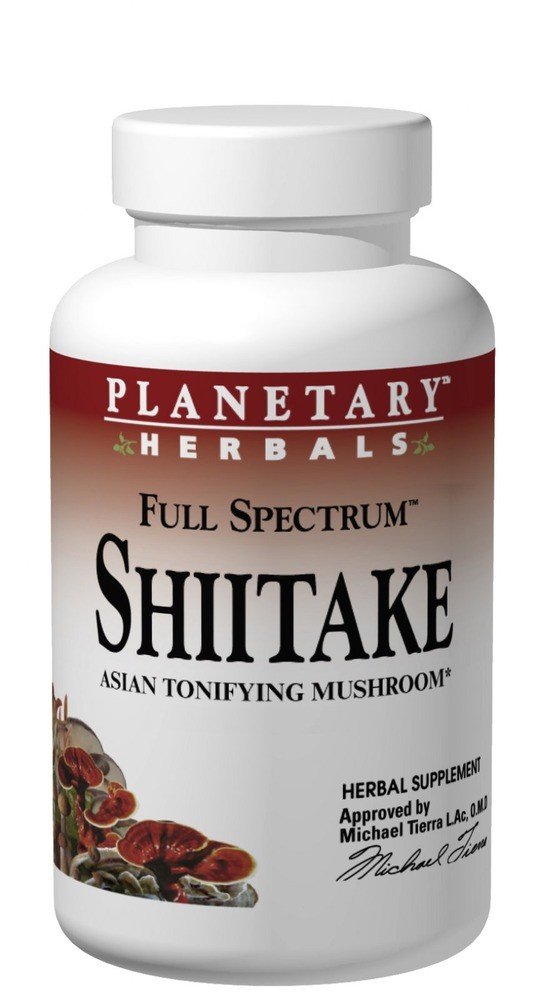 Planetary Herbals Full Spectrum Shiitake Mushroom 430mg 30 Tablet