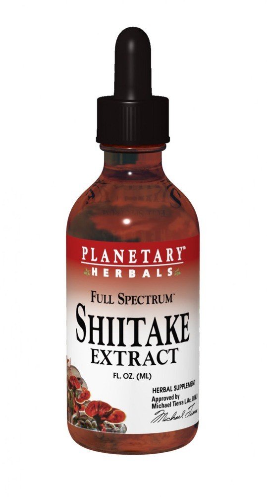 Planetary Herbals Full Spectrum Shiitake Extract 2 oz Liquid