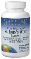 Planetary Herbals Full Spectrum St. Johns Wort Extract 120 Tablet