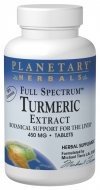 Planetary Herbals Full Spectrum Turmeric Extract 450mg 30 Tablet