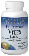 Planetary Herbals Full Spectrum Vitex Extract 120 Tablet