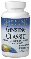 Planetary Herbals Ginseng Classic 750mg 60 Tablet