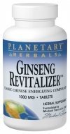 Planetary Herbals Ginseng Revitalizer 1000mg 10 Tablet