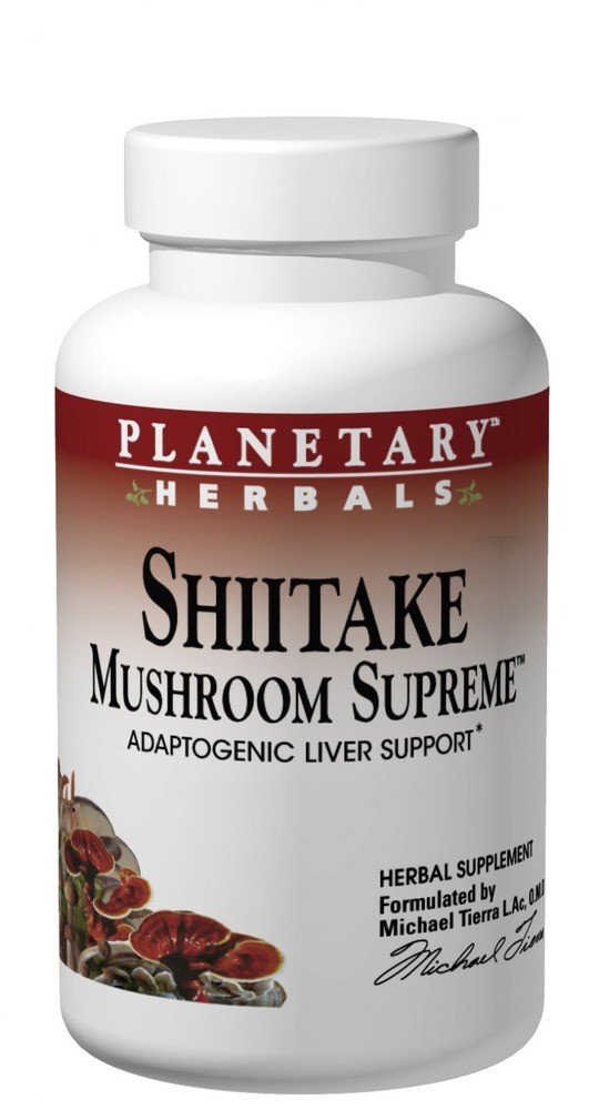 Planetary Herbals Shiitake Mushroom Supreme 650mg 50 Tablet